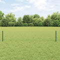 vidaXL Sześciokątne ogrodzenie z słupkiem 10 x 0,4 m Stal pokryta PVC