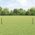 vidaXL Sześciokątne ogrodzenie z słupkiem 10 x 0,4 m Stal pokryta PVC
