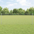 vidaXL Sześciokątne ogrodzenie z słupkiem 100 x 0,8 m Stal ocynkowana