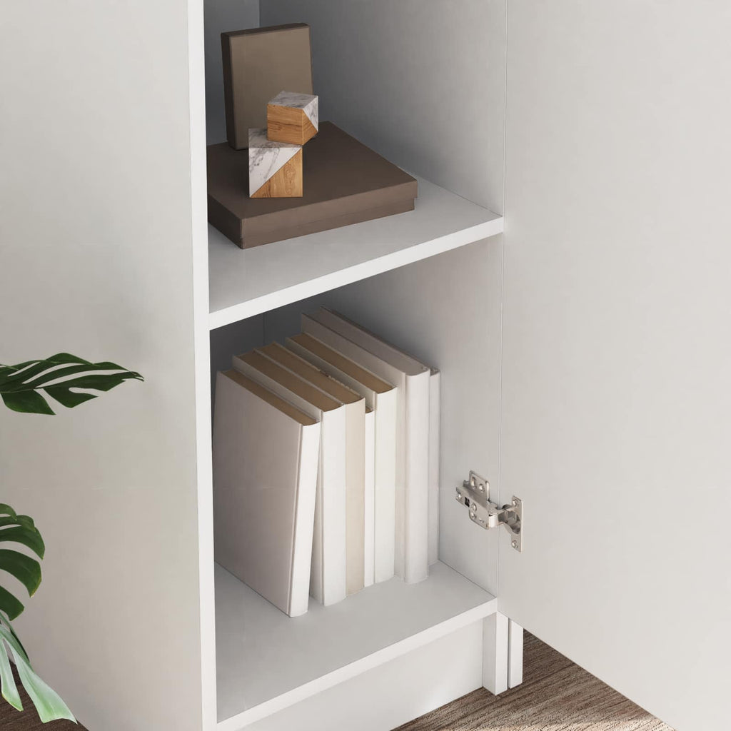 vidaXL Biurko 2 pcs Biały