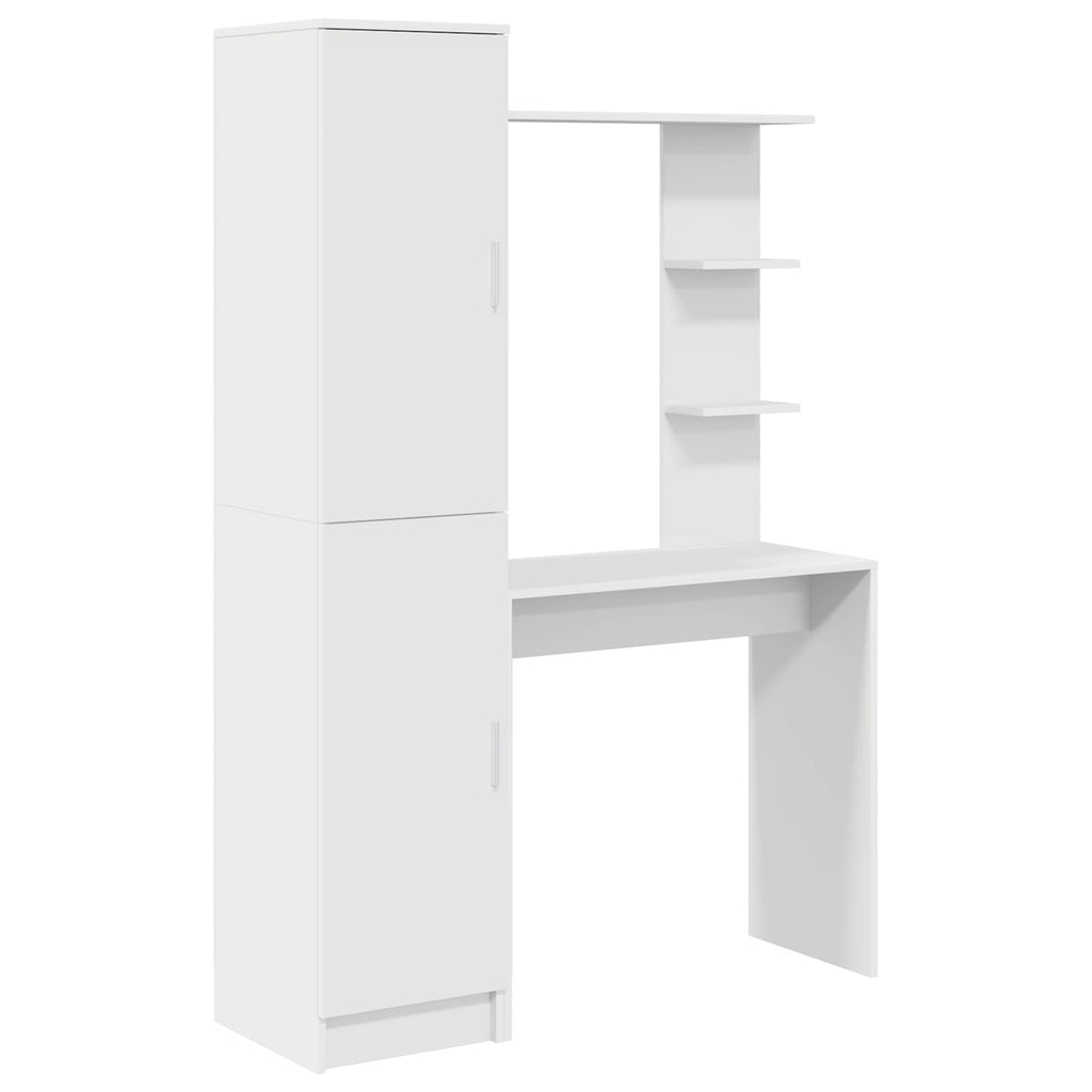 vidaXL Biurko 2 pcs Biały