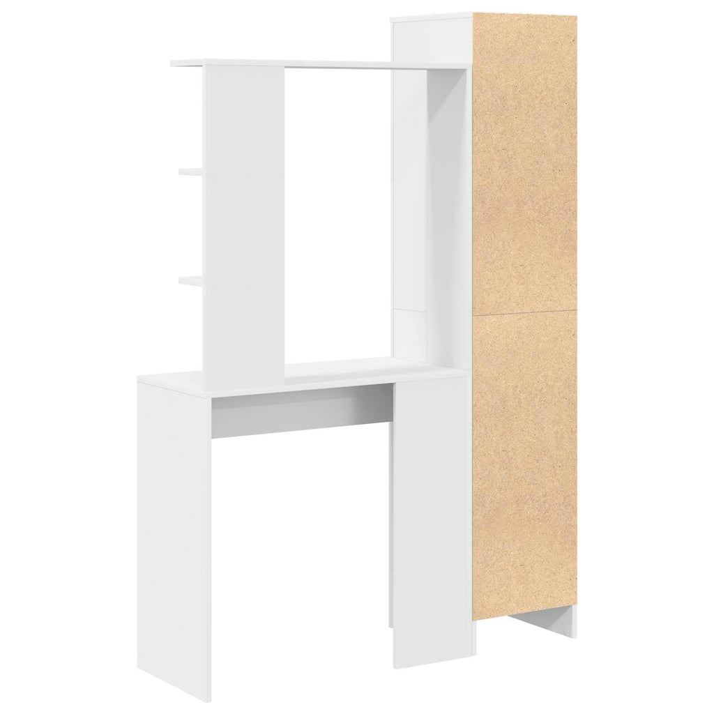 vidaXL Biurko 2 pcs Biały