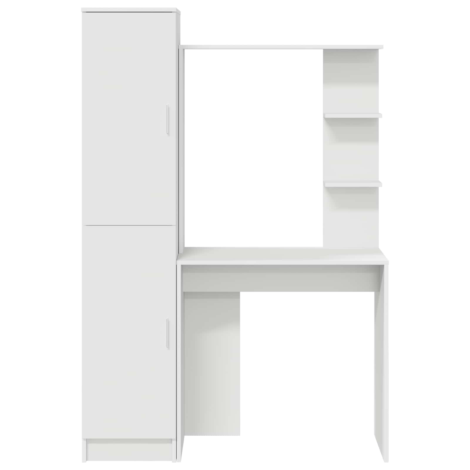 vidaXL Biurko 2 pcs Biały