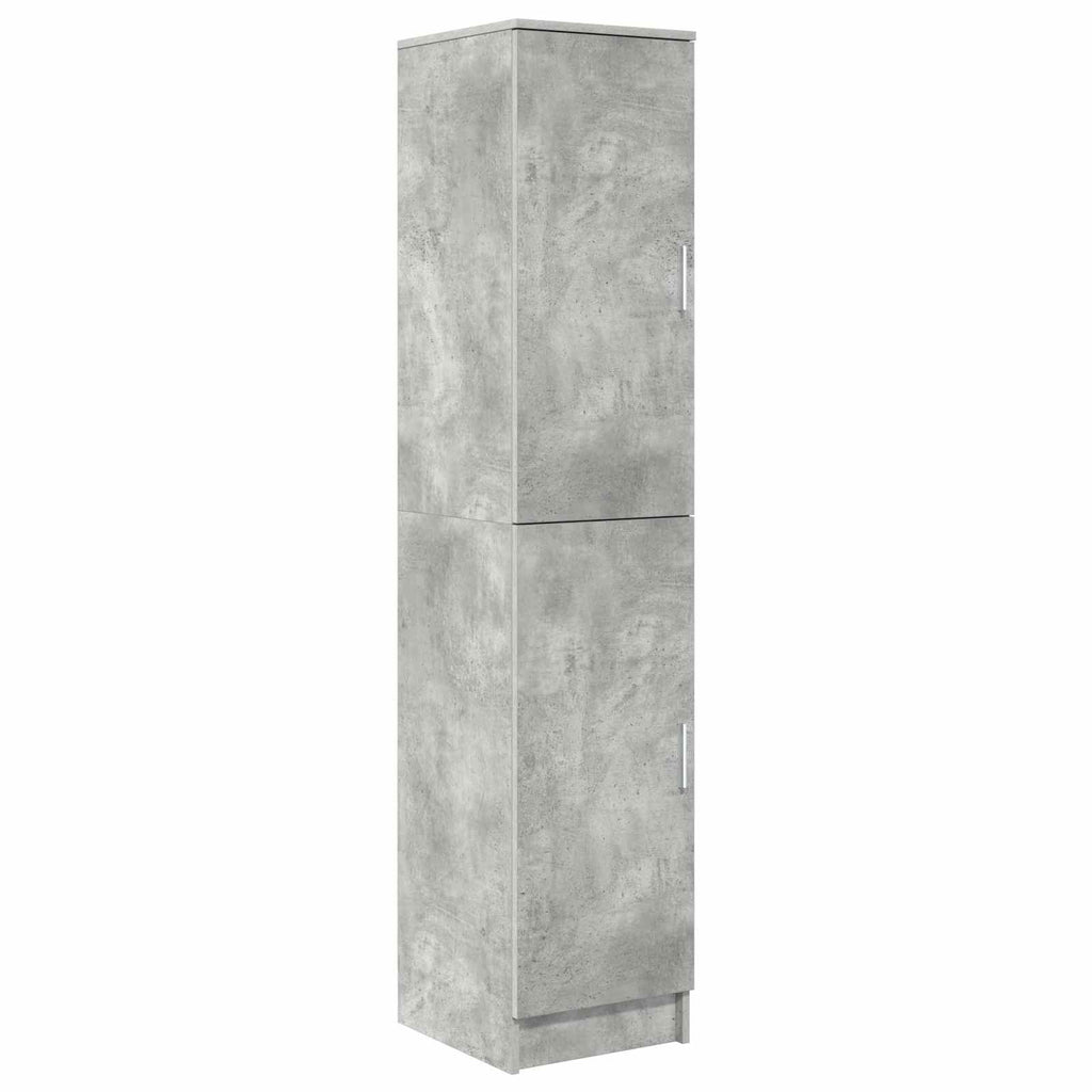 vidaXL Biurko 2 pcs Betonowy szary