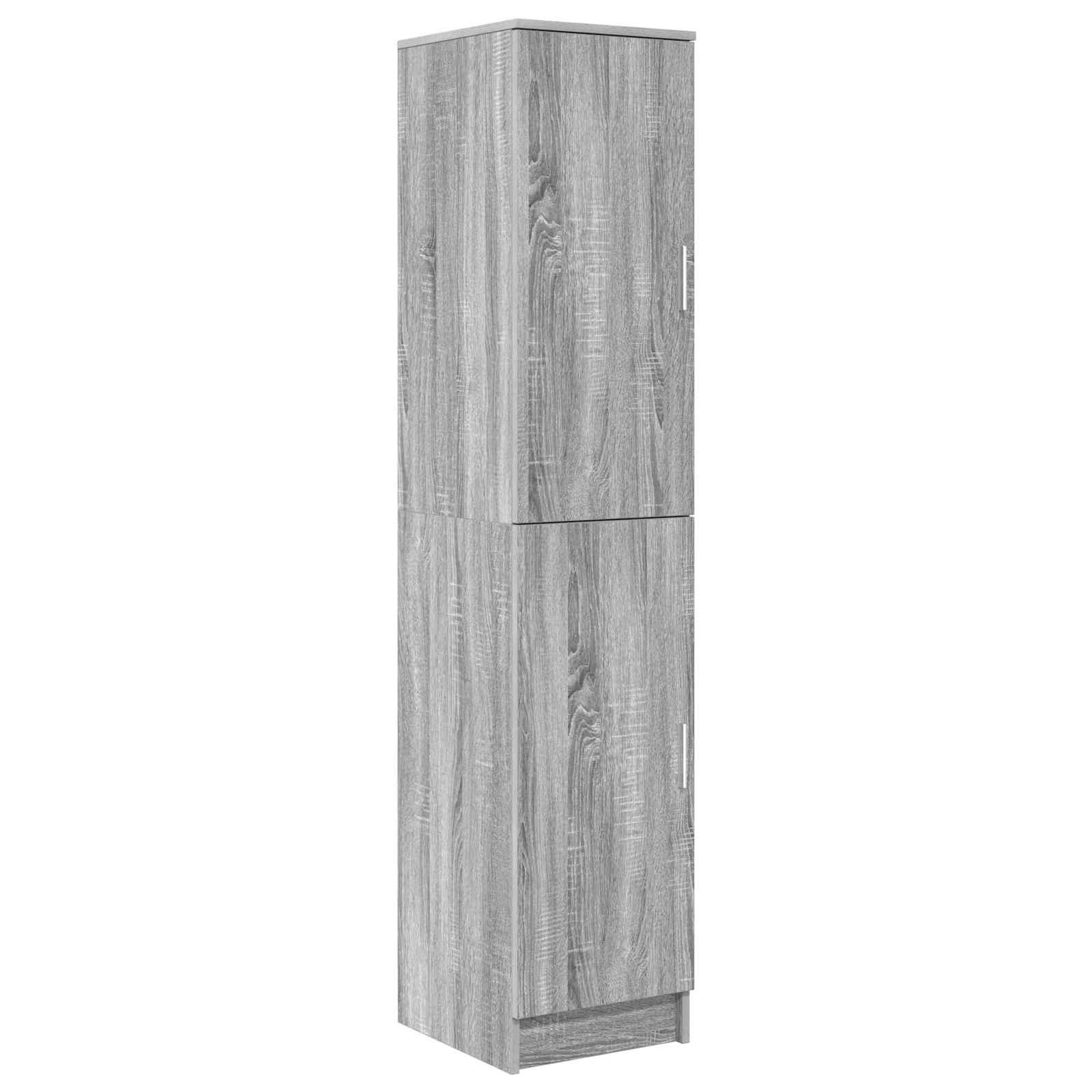 vidaXL Biurko 2 pcs Szary Sonoma