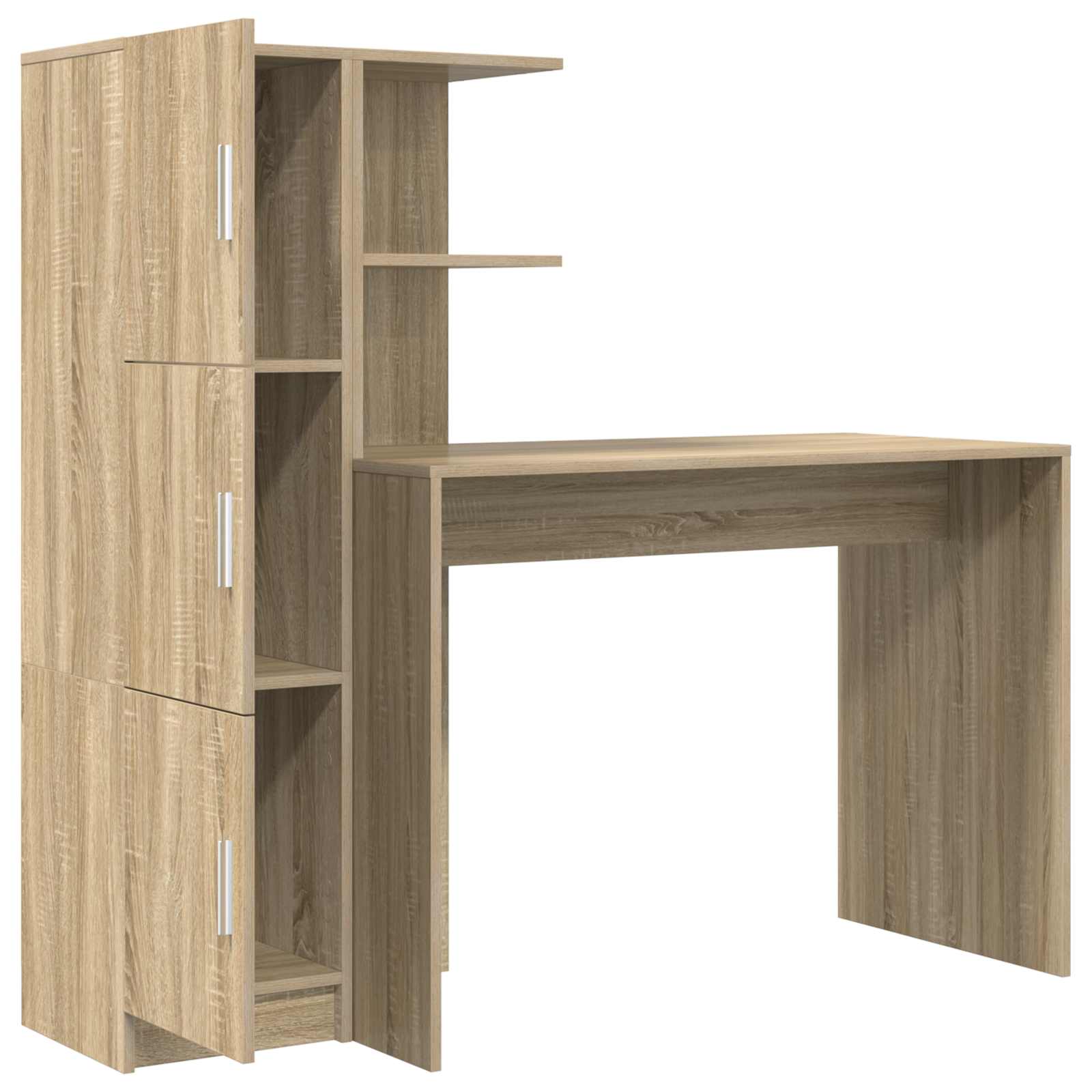 vidaXL Biurko 2 pcs Dąb Sonoma