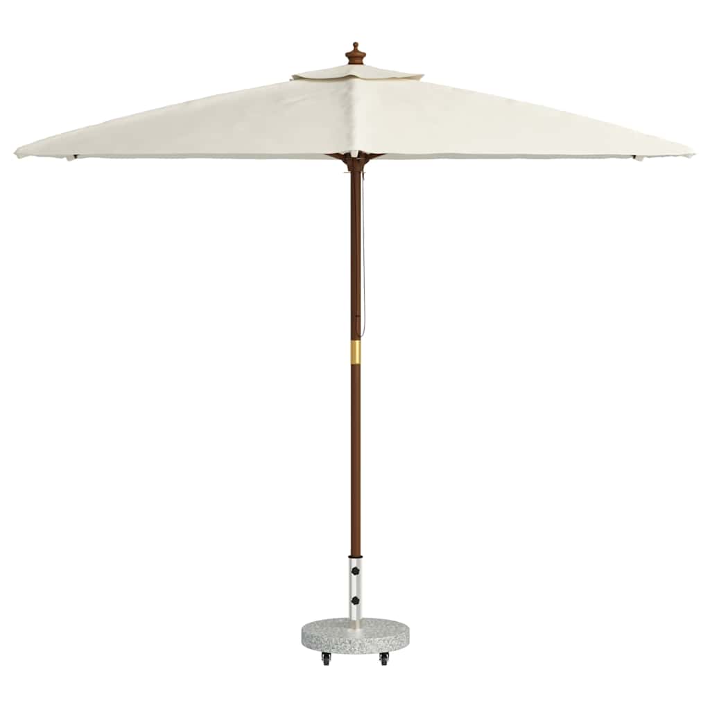 vidaXL Podstawa do parasola 29,8kg Szary Granite i Stal Nierdzewna