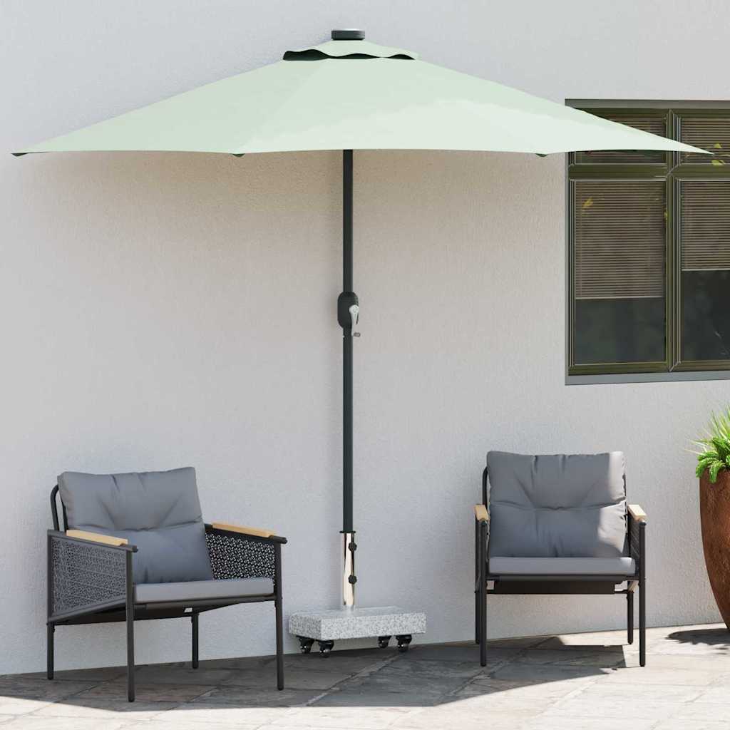 vidaXL Podstawa do parasola Szary 45 x 25 x 45 cm Granit