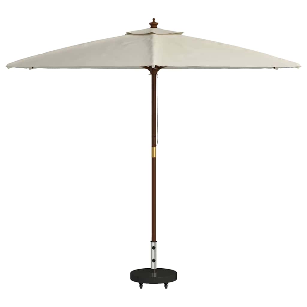 vidaXL Podstawa do parasola 30kg Czarny Granite i Stal Nierdzewna