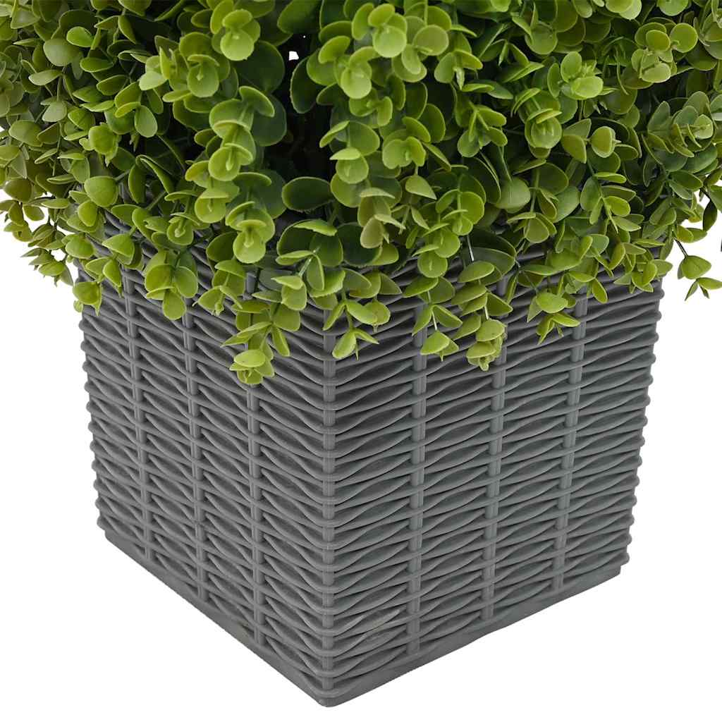 vidaXL Wieża Trawy Eukaliptusowej Zielony 27 x 27 x 90 cm