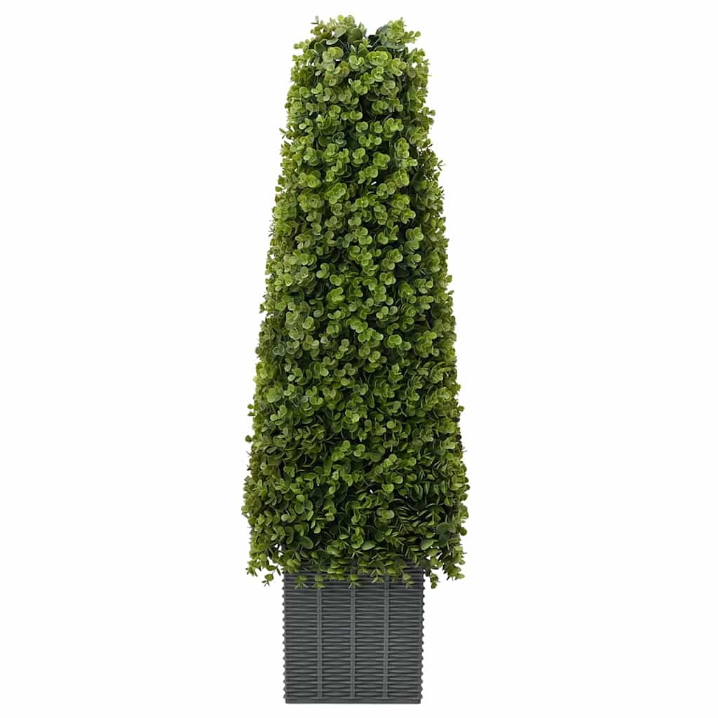 vidaXL Wieża Trawy Eukaliptusowej Zielony 27 x 27 x 90 cm