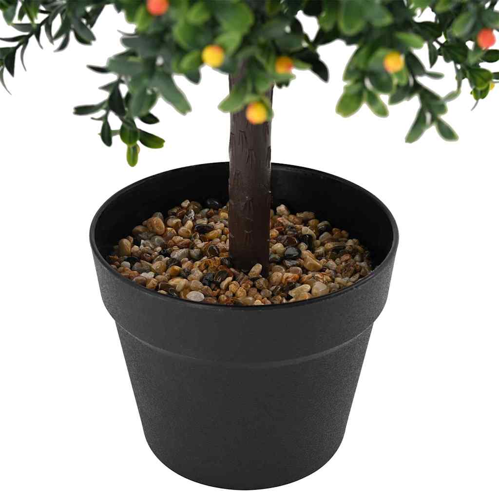 vidaXL Kula Boxwood Zielony 35 x 35 x 50 cm Z tworzywa sztucznego