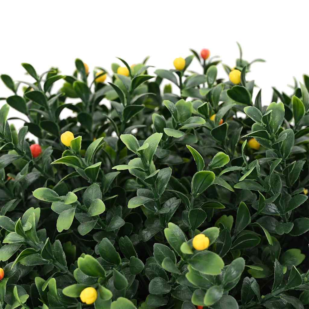 vidaXL Kula Boxwood Zielony 35 x 35 x 50 cm Z tworzywa sztucznego