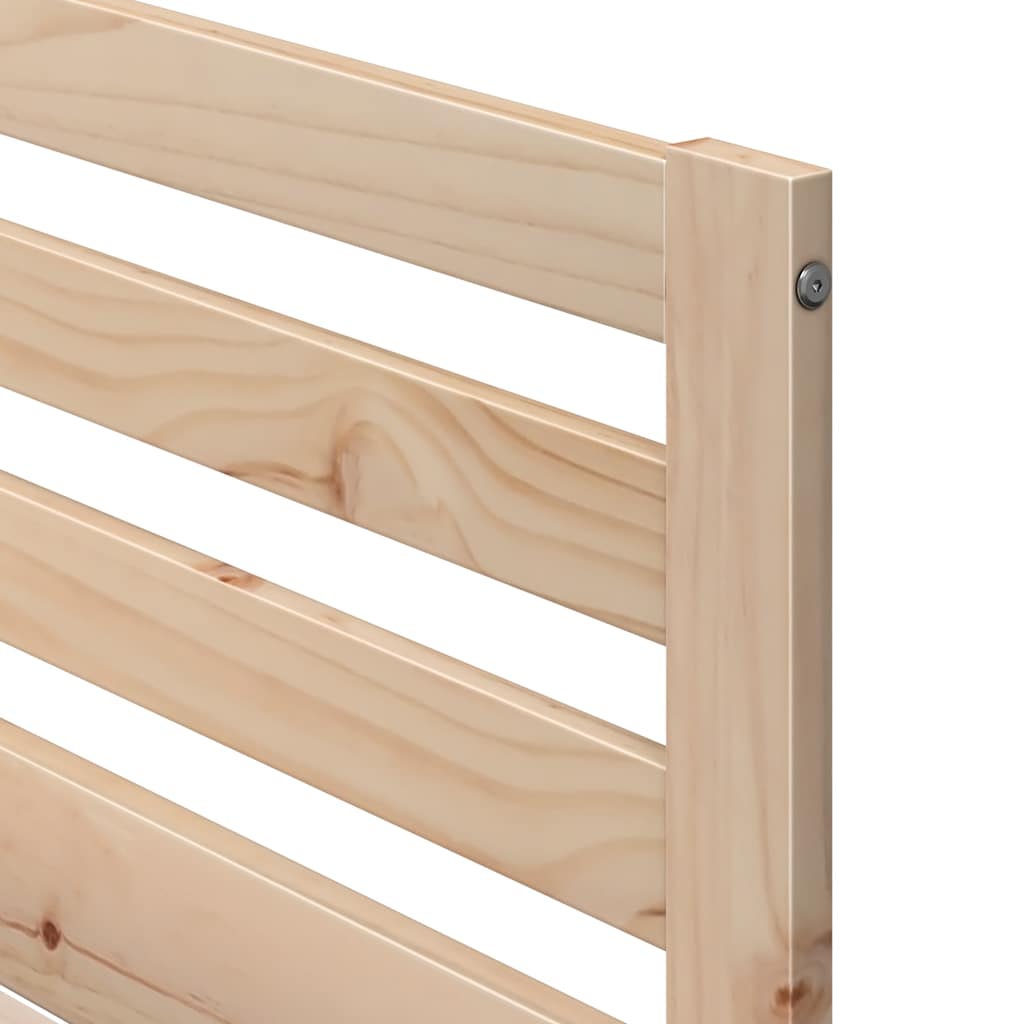 vidaXL Łóżko dzienne z wysuwanym łóżkiem bez materaca 80x200 cm