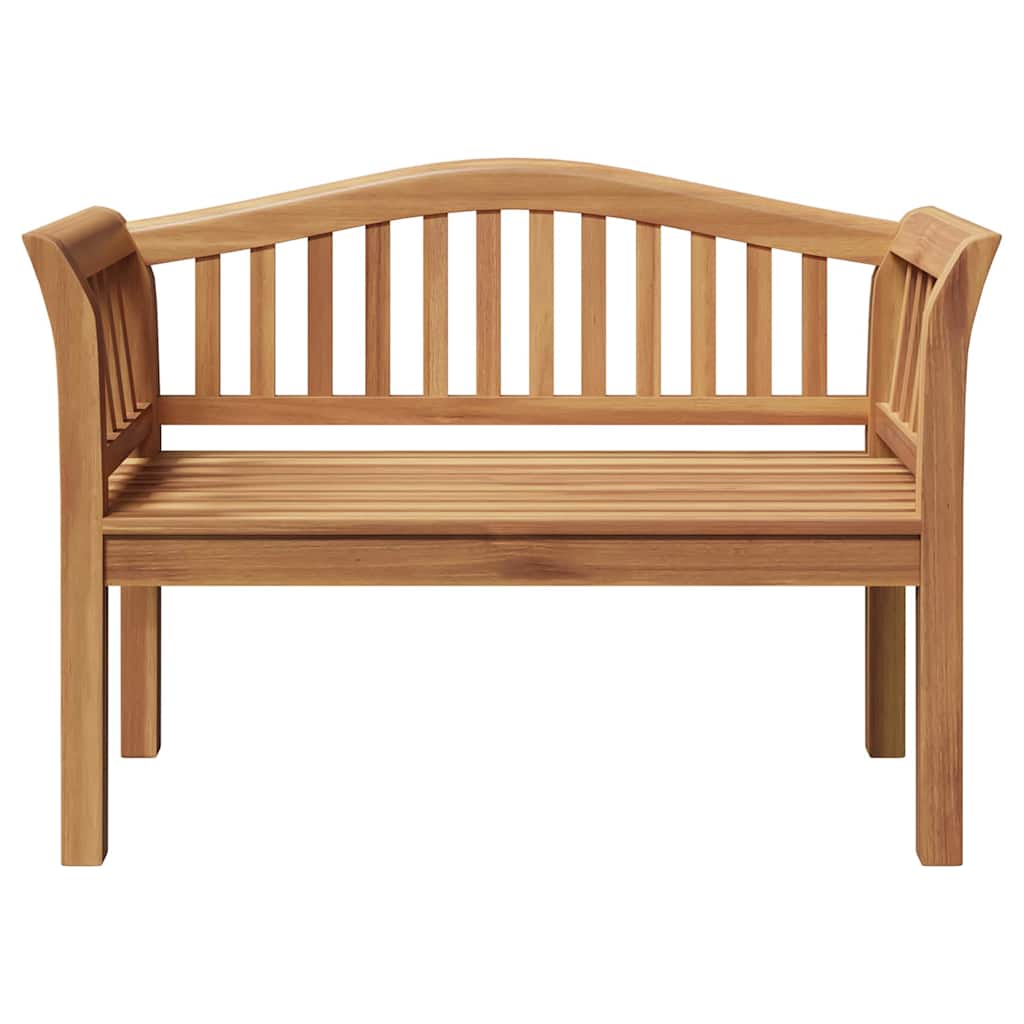 vidaXL ławka Brązowy 120 x 53,5 x 85 cm Lite drewno tekowe