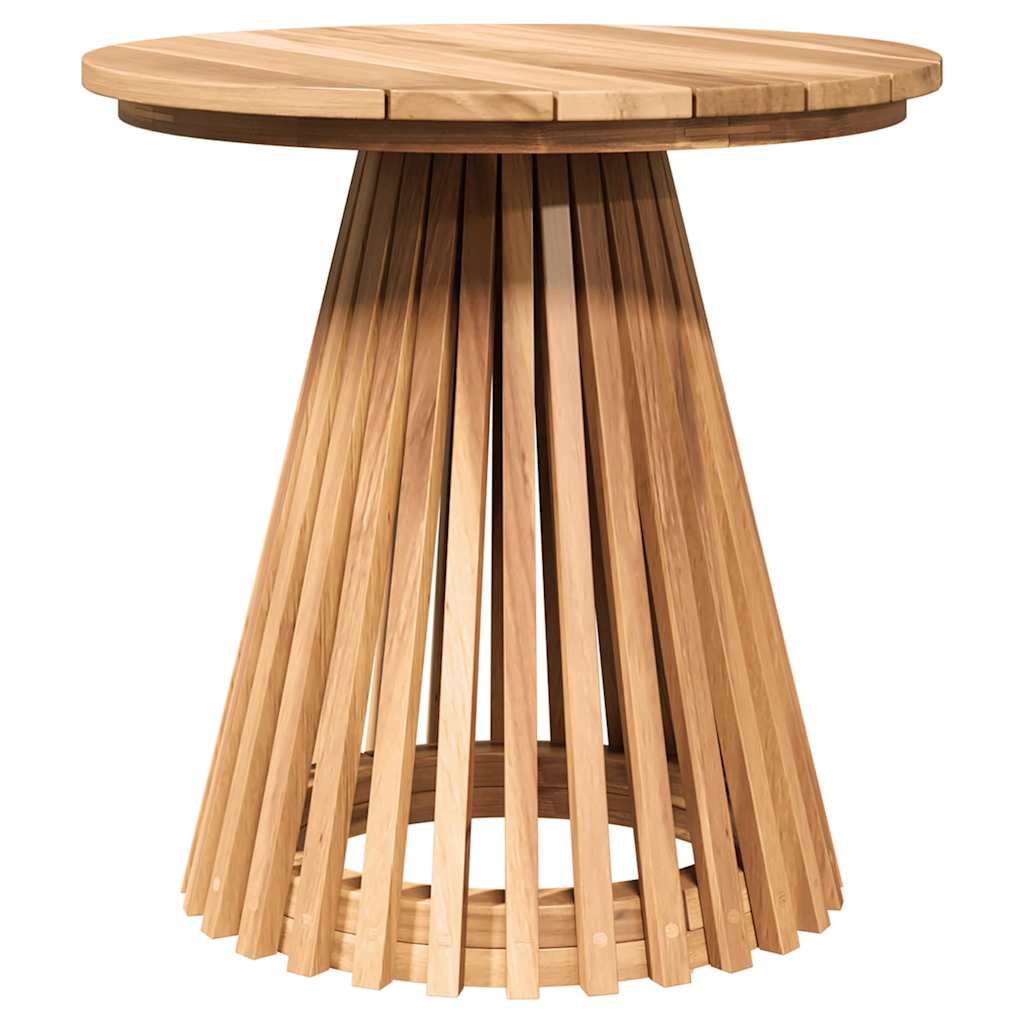 vidaXL Stolik boczny Brązowy 50 x 50 x 49,5 cm Lite drewno teakowe