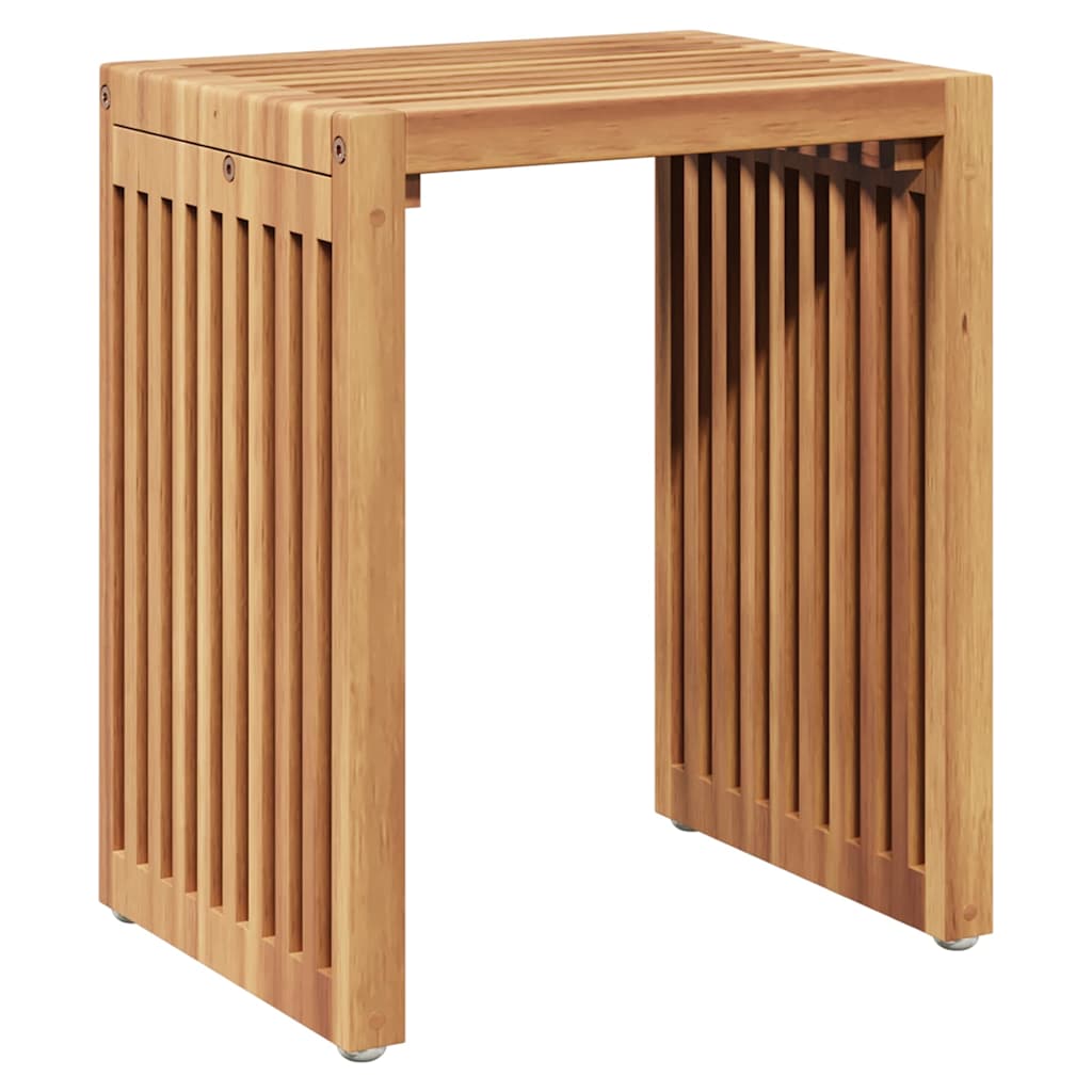 vidaXL Stół Ogrodowy 3 pcs Brązowy 33 x 44,5 x 51 cm