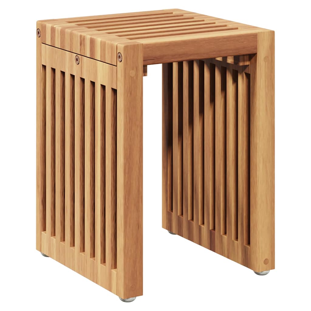 vidaXL Stół Ogrodowy 3 pcs Brązowy 33 x 44,5 x 51 cm