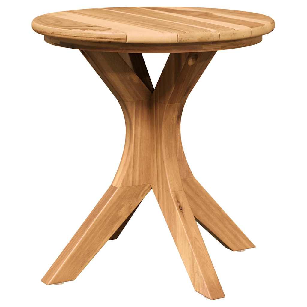 vidaXL Stolik boczny Brązowy 40 x 40 x 41 cm Lite drewno teakowe