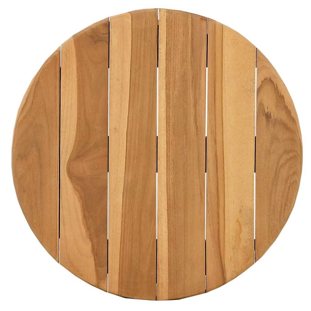 vidaXL Stolik boczny Brązowy 40 x 40 x 41 cm Lite drewno teakowe