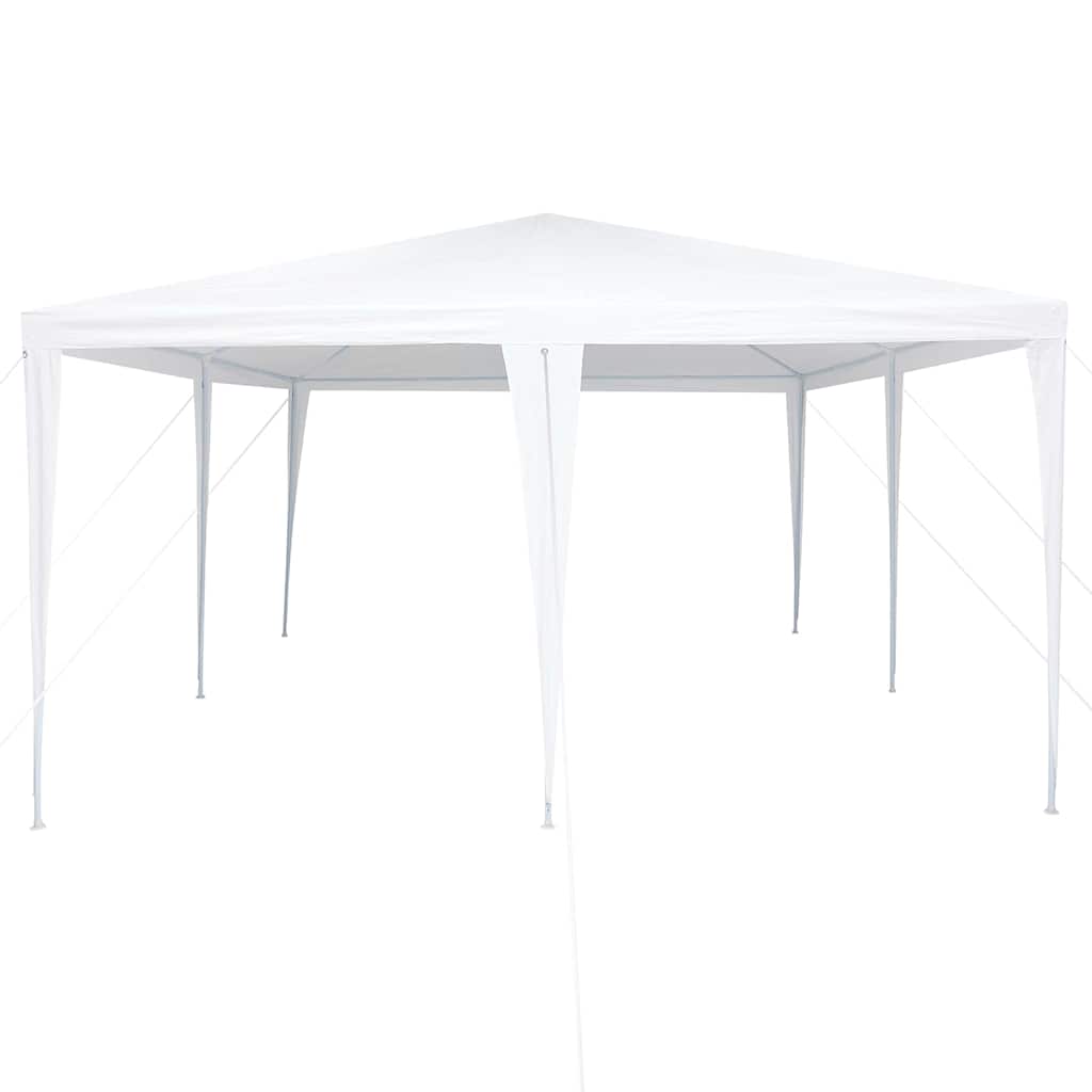 vidaXL Namiot Imprezowy Biały 400 x 400 x 266 cm Polietylen i Stal