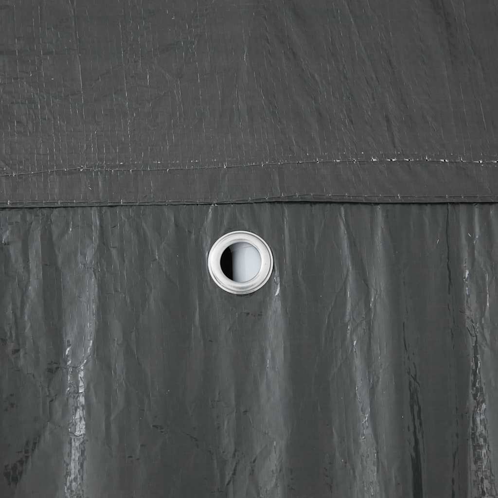 vidaXL Namiot Imprezowy Antracyt 400 x 400 x 266 cm Polietylen i Stal