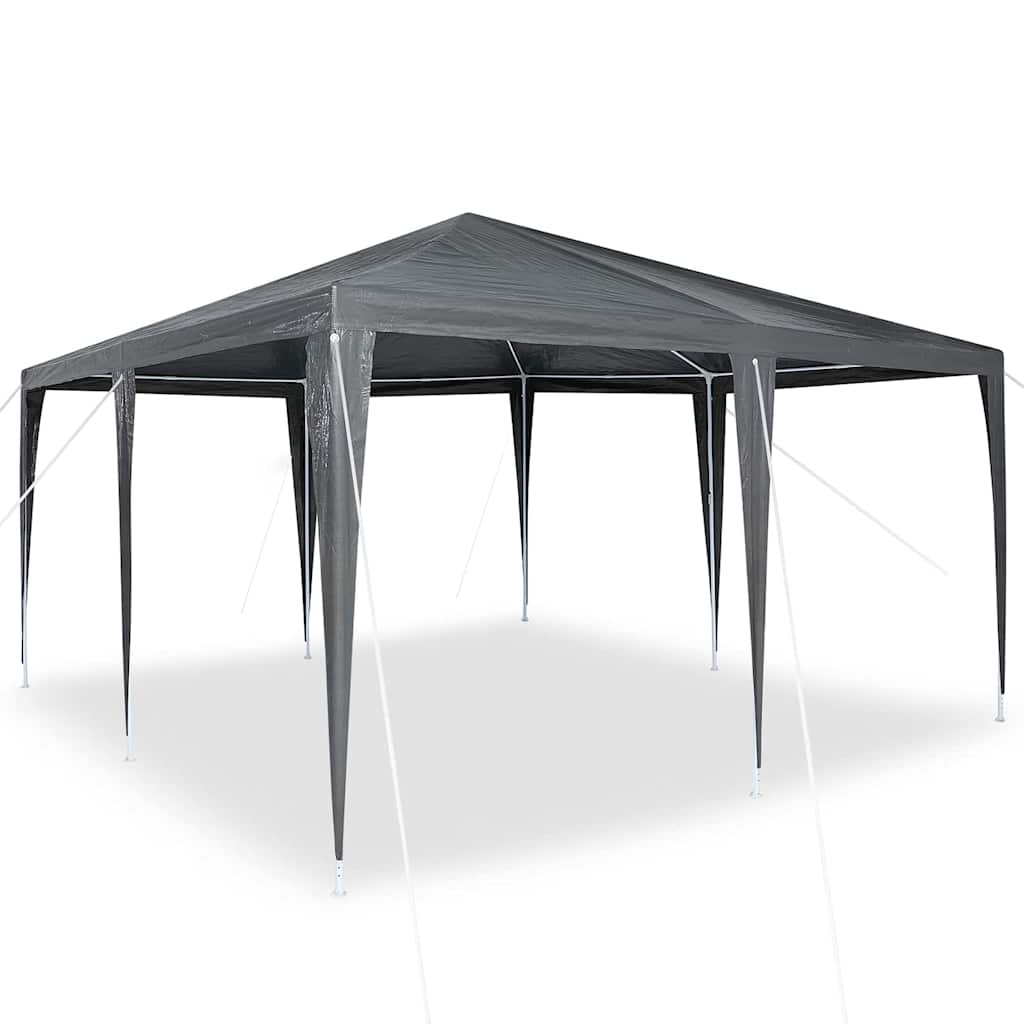 vidaXL Namiot Imprezowy Antracyt 400 x 400 x 266 cm Polietylen i Stal