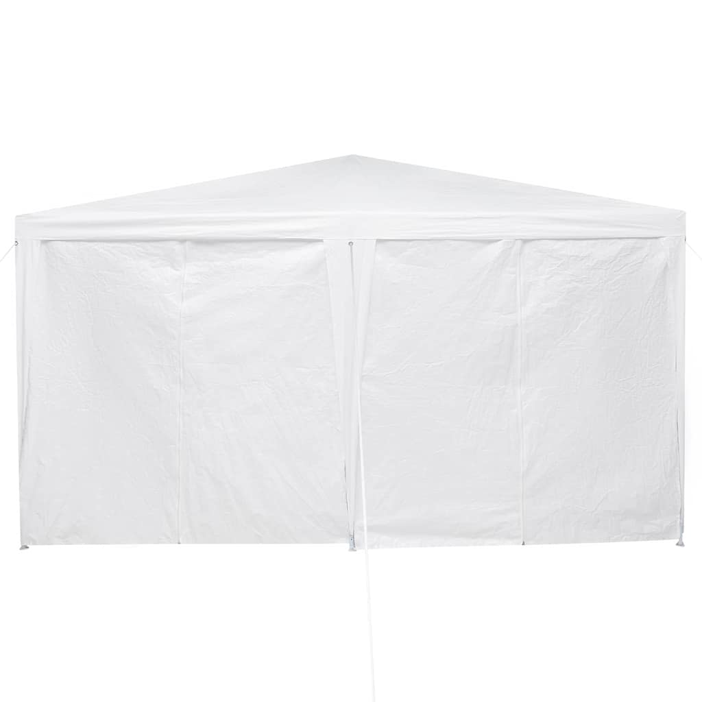 vidaXL Namiot Imprezowy Biały 400 x 400 x 266 cm Polietylen