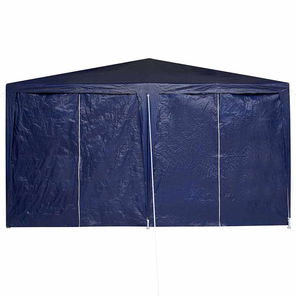 vidaXL Namiot Imprezowy Niebieski 400 x 400 x 266 cm Polietylen