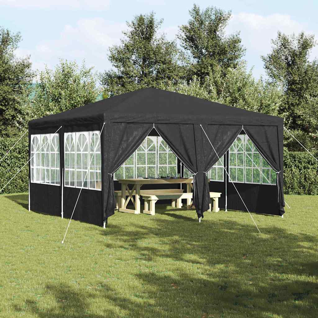 vidaXL Namiot Imprezowy Antracyt 400 x 400 x 266 cm Polietylen