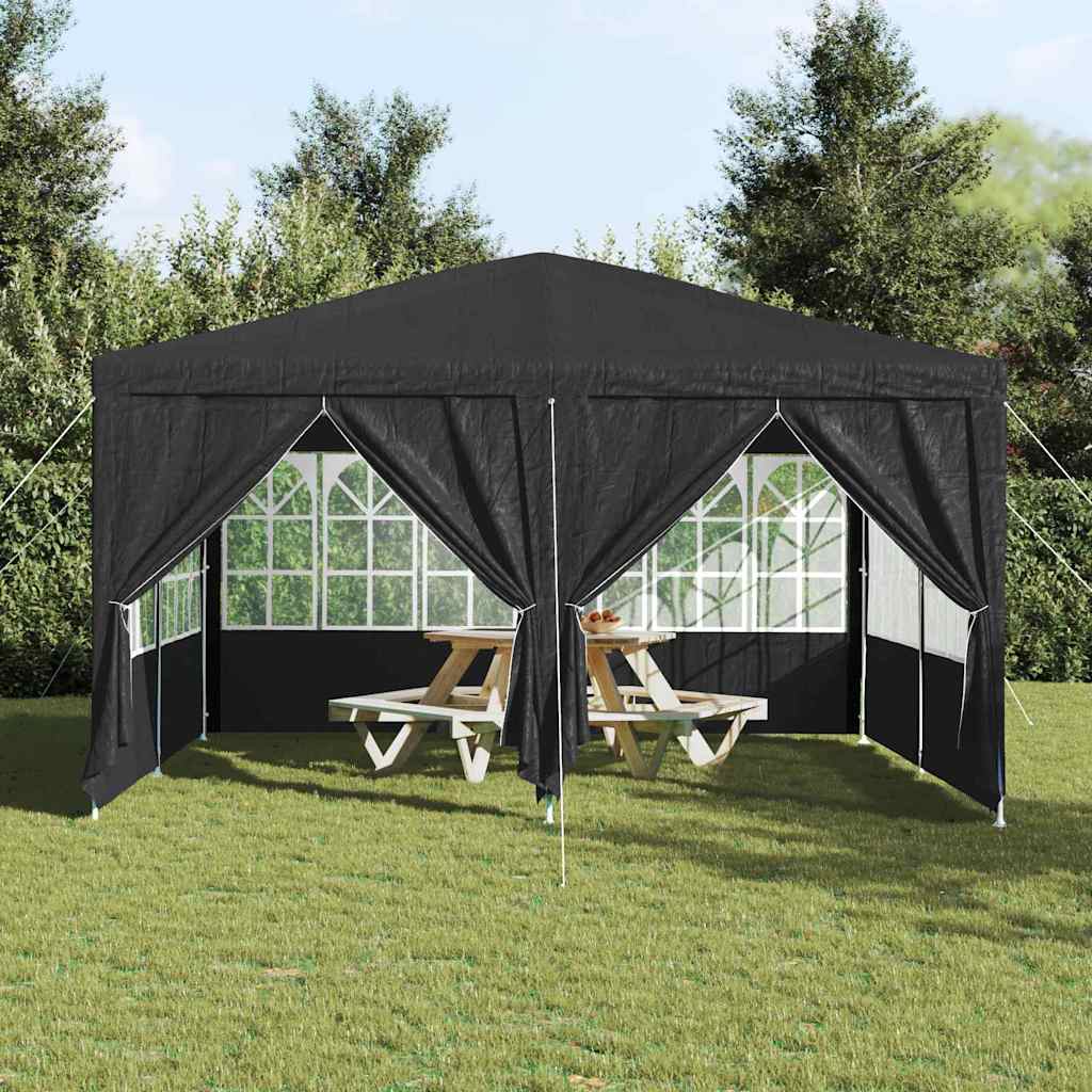 vidaXL Namiot Imprezowy Antracyt 400 x 400 x 266 cm Polietylen