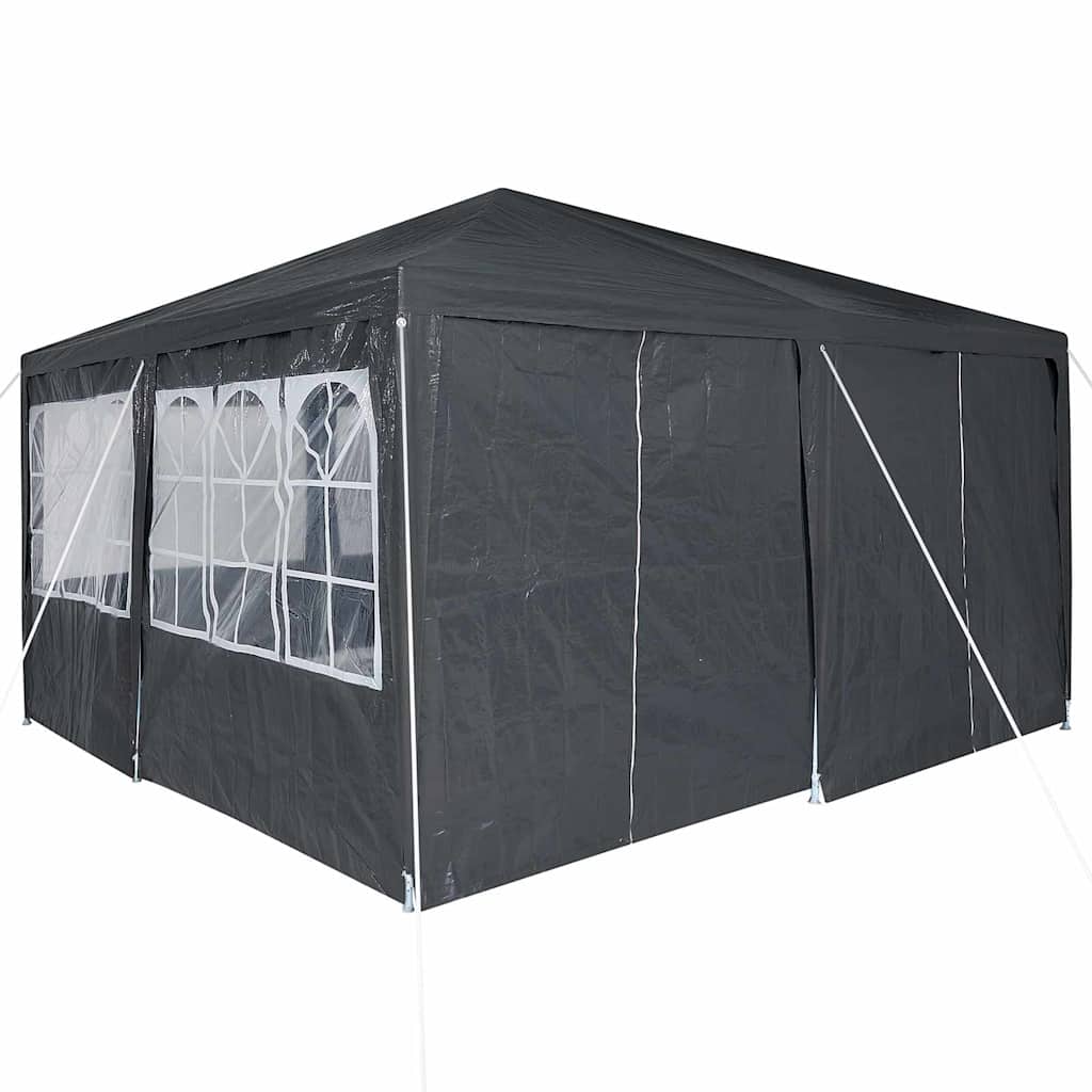 vidaXL Namiot Imprezowy Antracyt 400 x 400 x 266 cm Polietylen