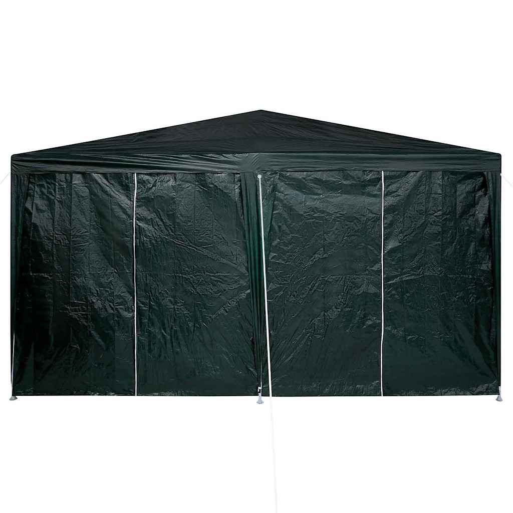 vidaXL Namiot Imprezowy Zielony 400 x 400 x 266 cm Polietylen