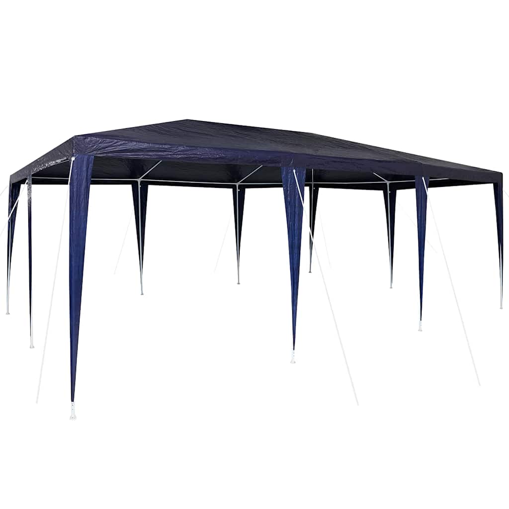 vidaXL Namiot Imprezowy Niebieski 600 x 400 x 266 cm Polietylen i Stal