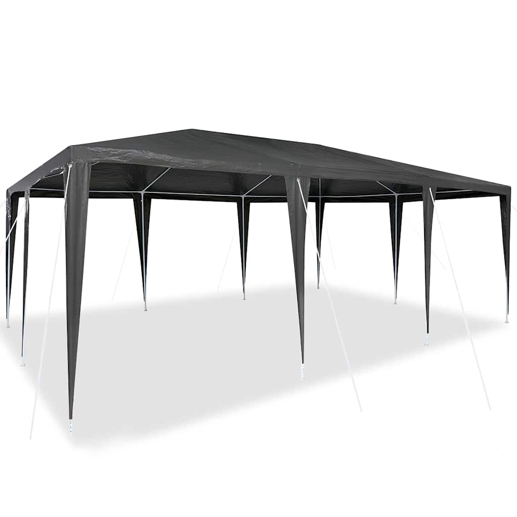 vidaXL Namiot Imprezowy Antracyt 600 x 400 x 266 cm Polietylen i Stal