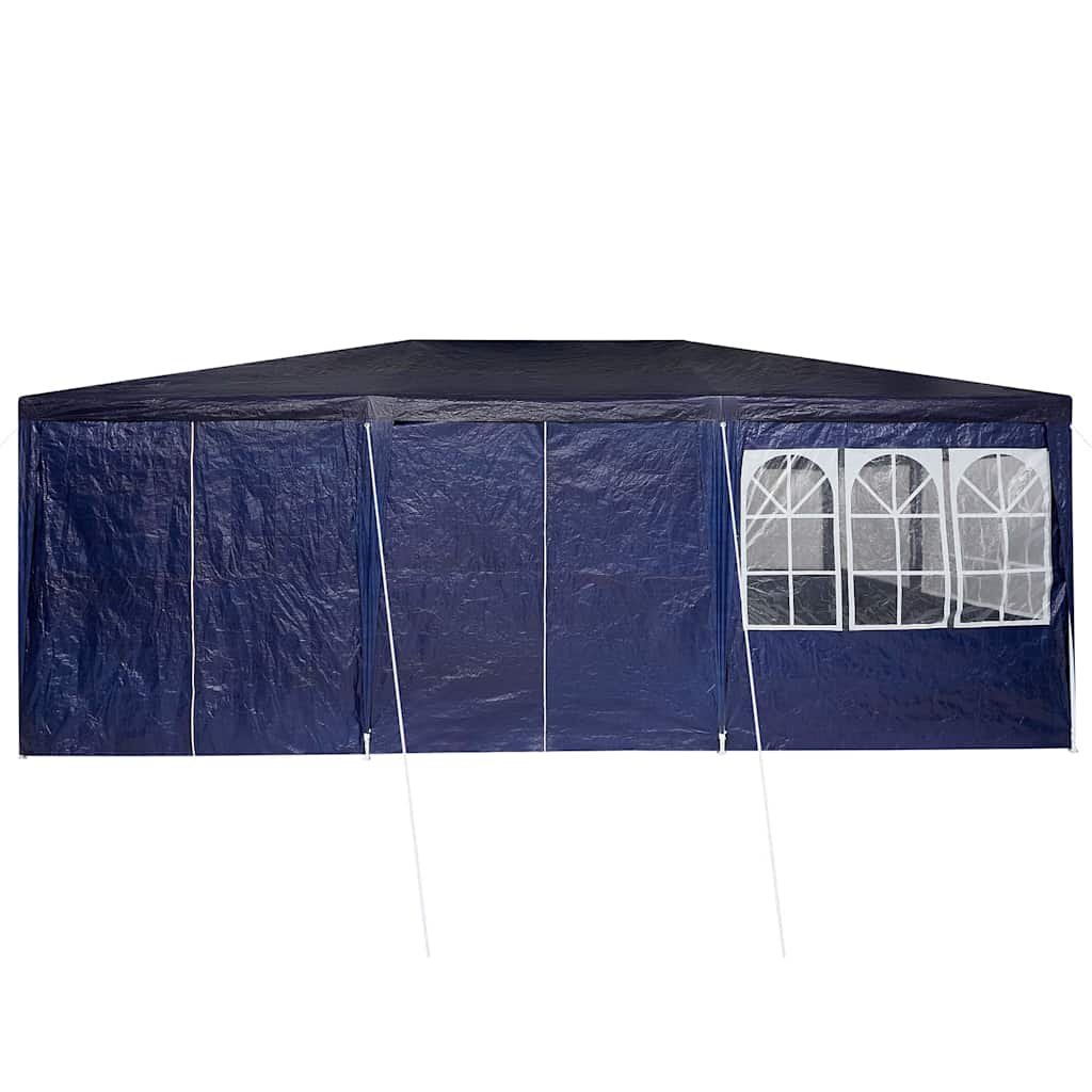 vidaXL Namiot Imprezowy Niebieski 600 x 400 x 266 cm Polietylen