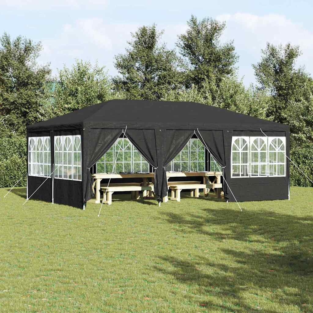 vidaXL Namiot Imprezowy Antracyt 600 x 400 x 266 cm Polietylen