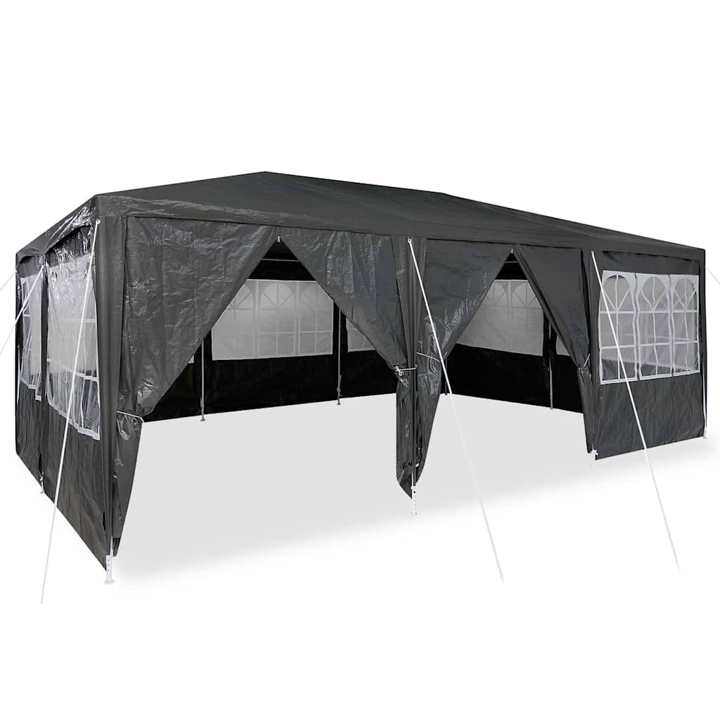 vidaXL Namiot Imprezowy Antracyt 600 x 400 x 266 cm Polietylen