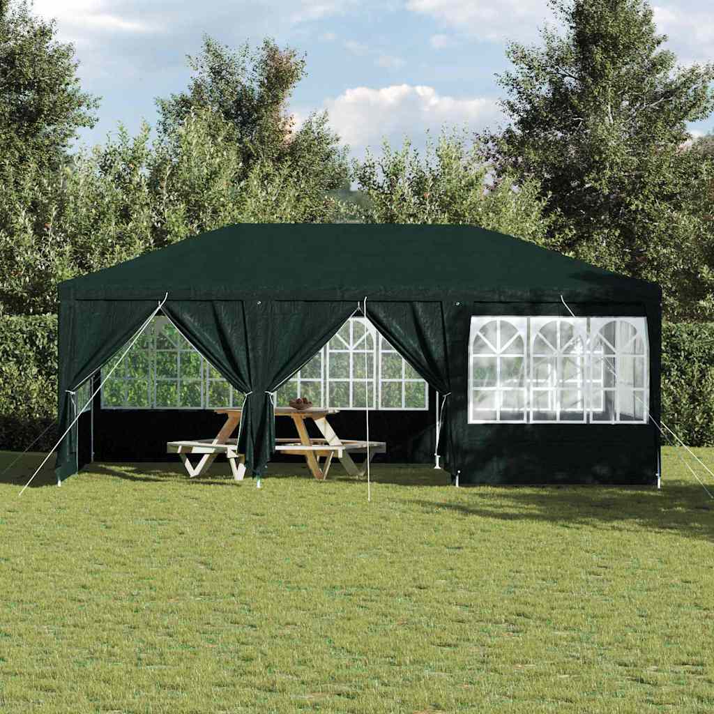 vidaXL Namiot Imprezowy Zielony 600 x 400 x 266 cm Polietylen