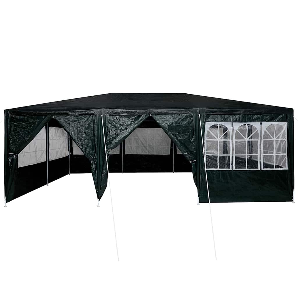 vidaXL Namiot Imprezowy Zielony 600 x 400 x 266 cm Polietylen