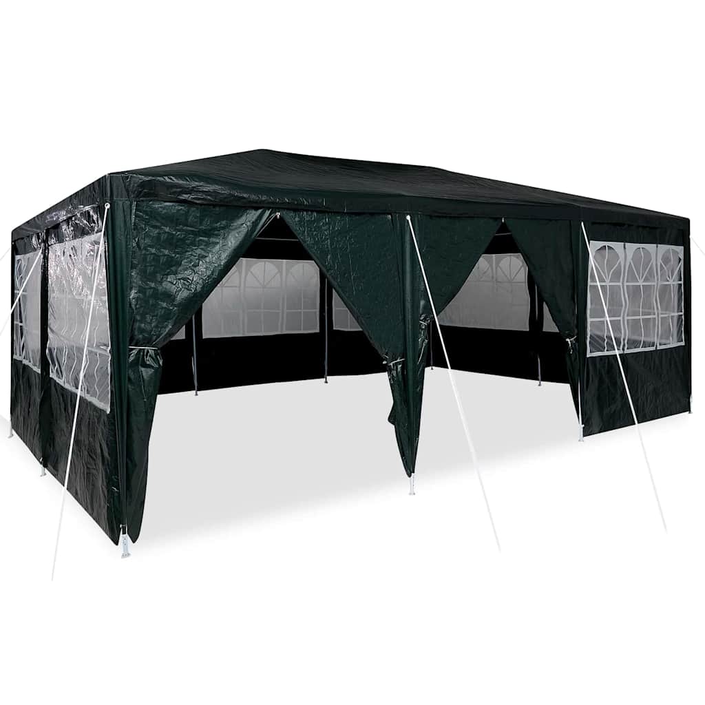 vidaXL Namiot Imprezowy Zielony 600 x 400 x 266 cm Polietylen