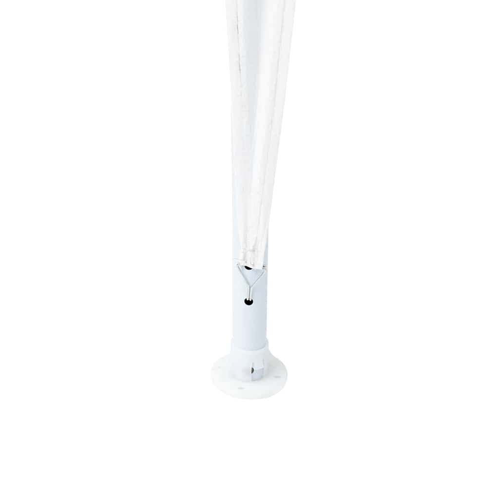 vidaXL Namiot Imprezowy Biały 800 x 400 x 266 cm Polietylen i Stal