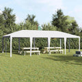 vidaXL Namiot Imprezowy Biały 800 x 400 x 266 cm Polietylen i Stal