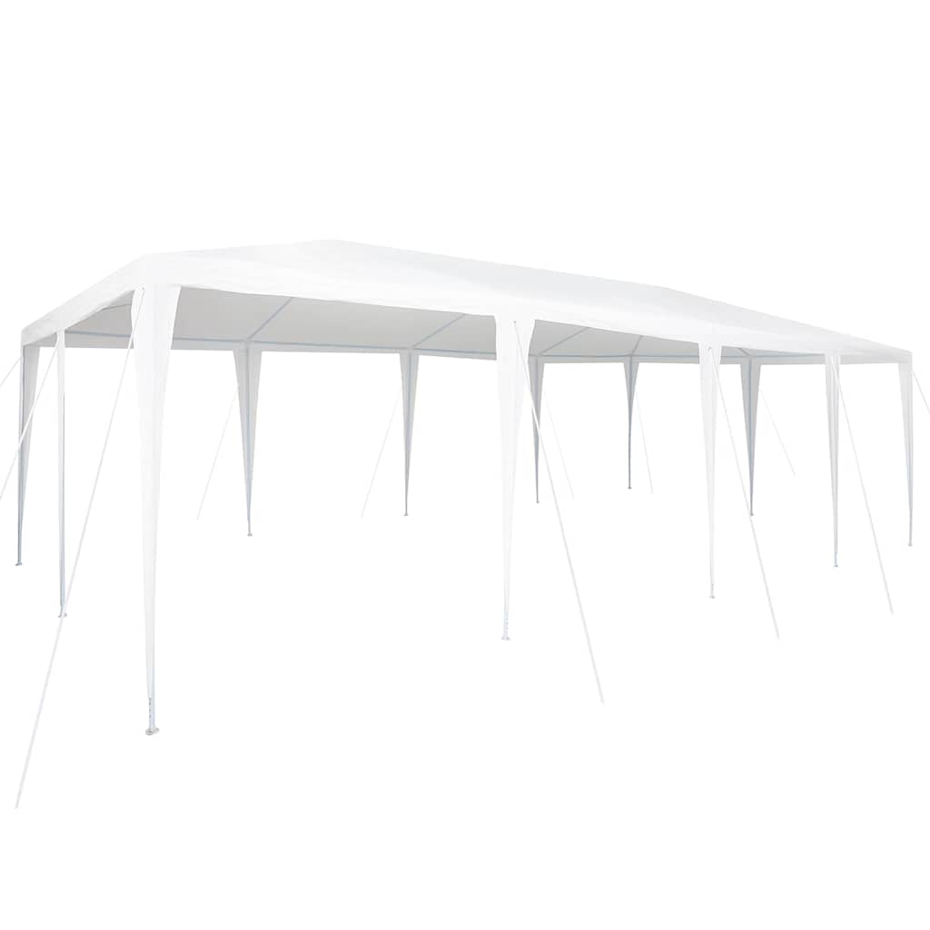 vidaXL Namiot Imprezowy Biały 800 x 400 x 266 cm Polietylen i Stal
