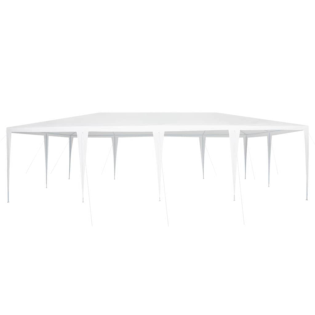 vidaXL Namiot Imprezowy Biały 800 x 400 x 266 cm Polietylen i Stal