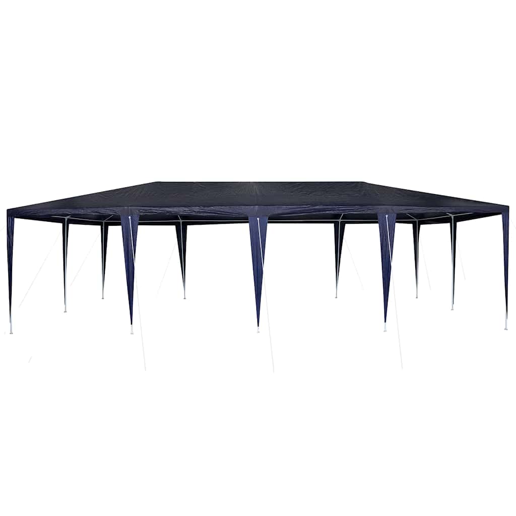 vidaXL Namiot Imprezowy Niebieski 800 x 400 x 266 cm Polietylen i Stal