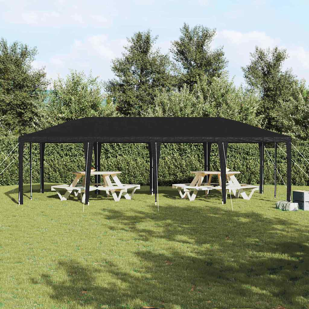 vidaXL Namiot Imprezowy Antracyt 800 x 400 x 266 cm Polietylen i Stal