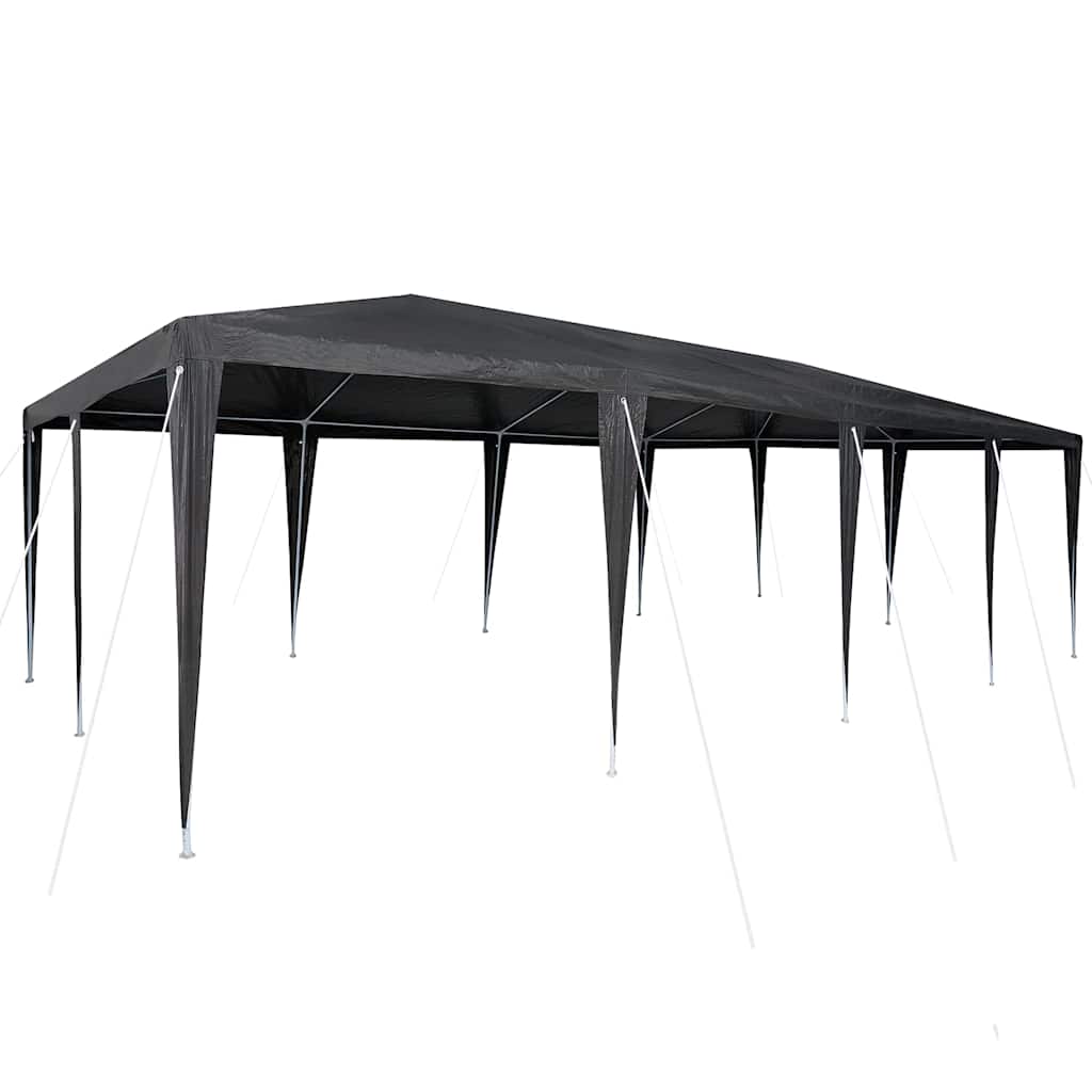 vidaXL Namiot Imprezowy Antracyt 800 x 400 x 266 cm Polietylen i Stal