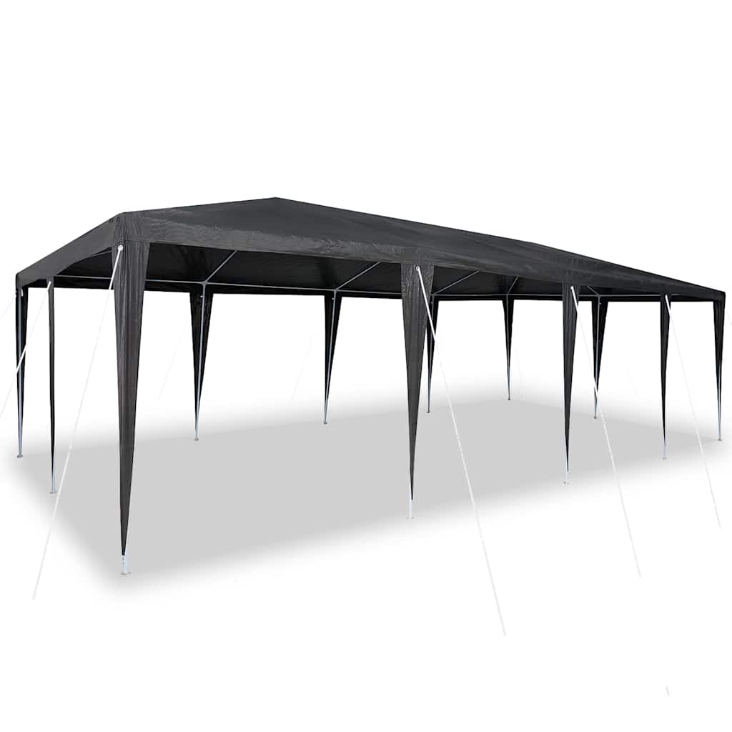vidaXL Namiot Imprezowy Antracyt 800 x 400 x 266 cm Polietylen i Stal