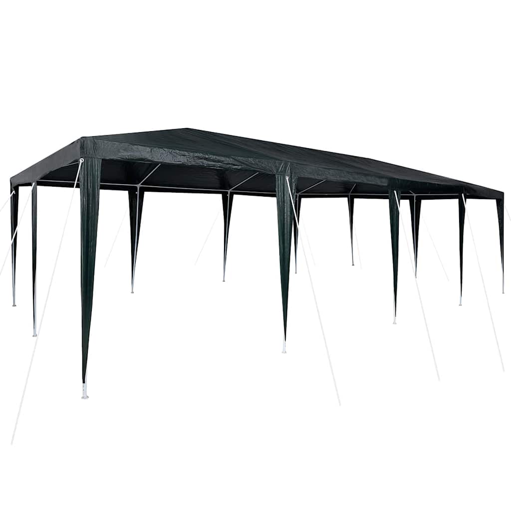 vidaXL Namiot Imprezowy Zielony 800 x 400 x 266 cm Polietylen i Stal